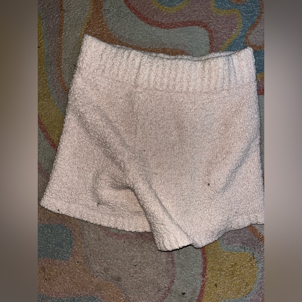 SKIMS Sherpa Cozy Pink Women's Shorts